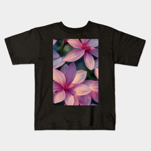 Beautiful Pink Flowers, for all those who love nature #114 Kids T-Shirt by Endless-Designs